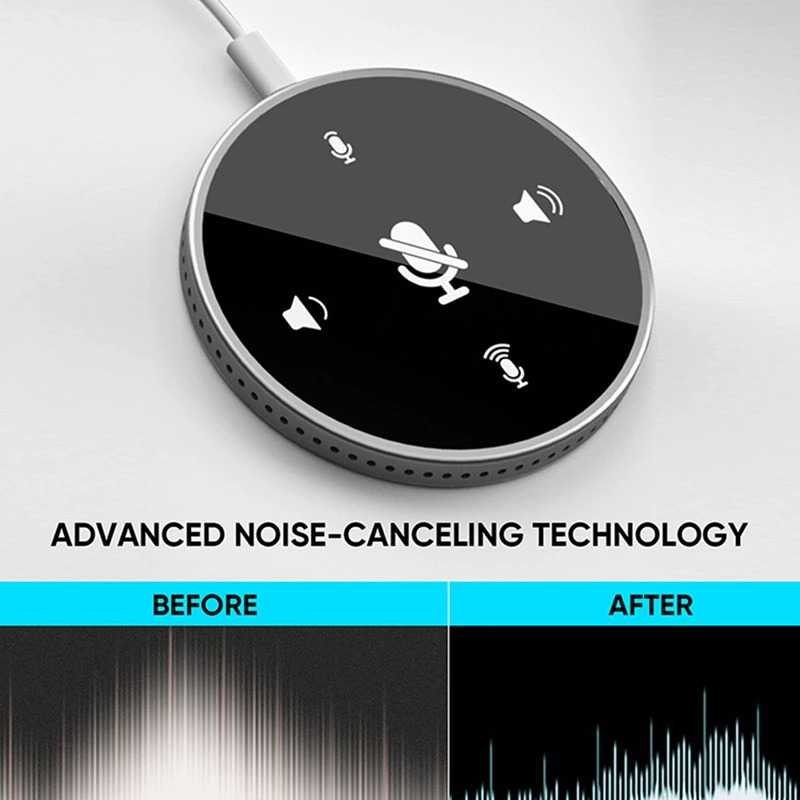 IDN TECH - ZGPAX 360 Degree Microphone Table Conference Zoom Meeting - ZG35M