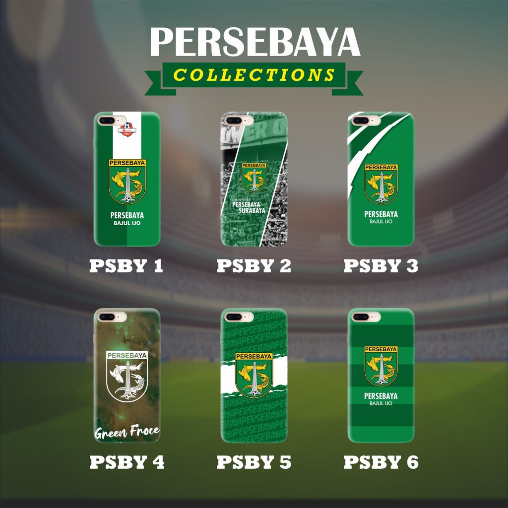 ready stok PERSEBAYA softcase printing case all type