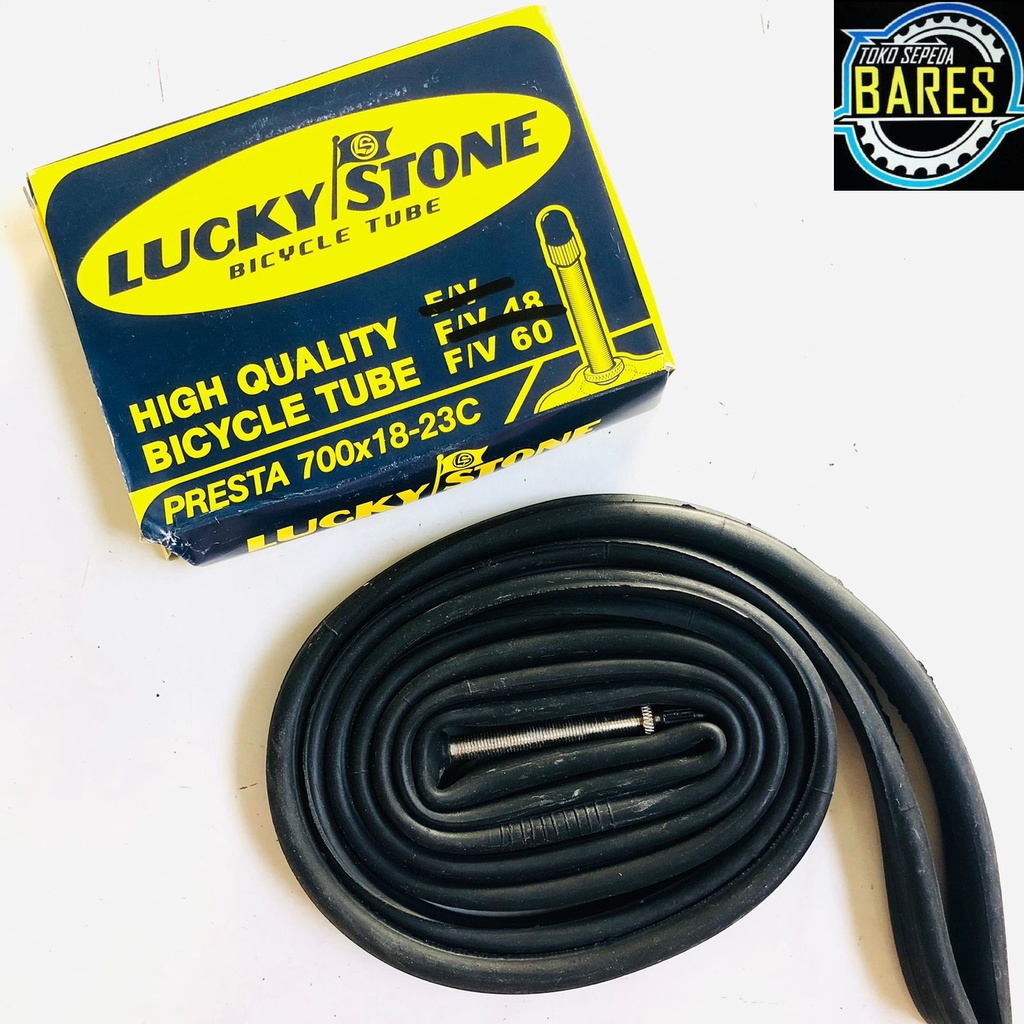 Ban Dalam Sepeda Lucky Stone 700 x 18c - 23c / 28c - 35c French Valve