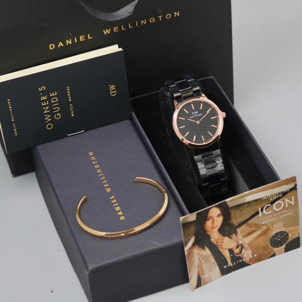 Grosiran Jam Tangan Wanita Iconic O9-31406 Include Gelang, Paperbag, Box Ori &amp; Baterai Cadangan (BISA COD)