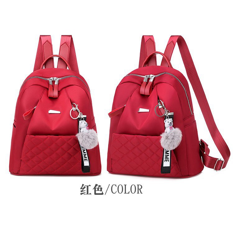 ( 2PC 1KG ) GTBI998012 NEW ARRIVAL TAS IMPORT  RANSEL TERBARU+ASESORIS