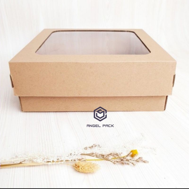 

Top Bottom Mika 25x25x10 per 5pcs corrugated eflute dus corrugated hampers box