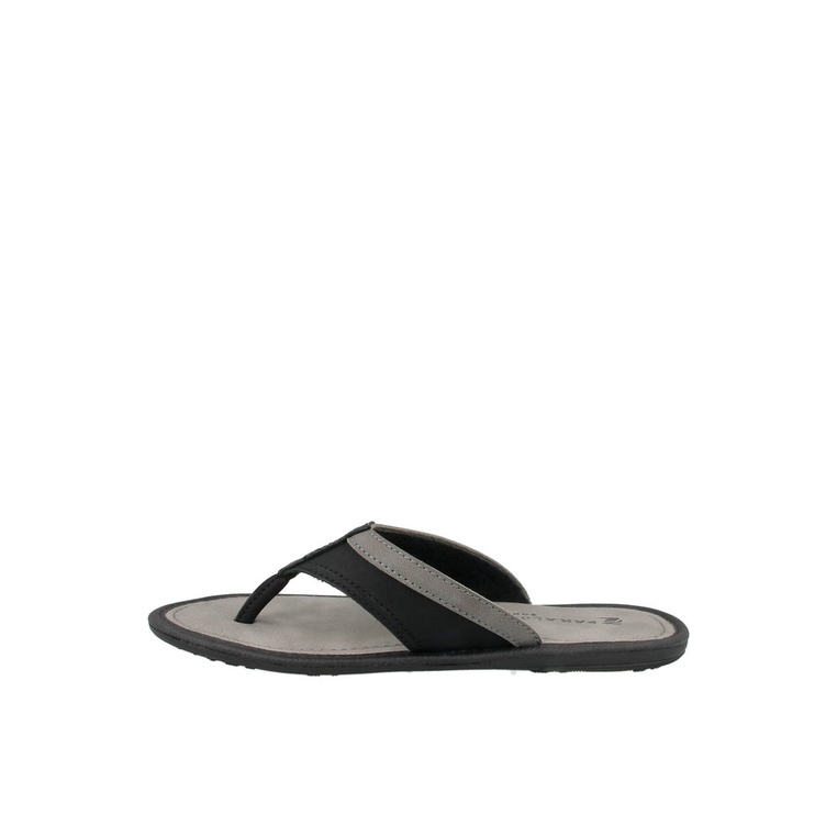 SANDAL JEPIT PAKALOLO PRIA ORIGINAL CASUAL KULIT ASLI HITAM PB26