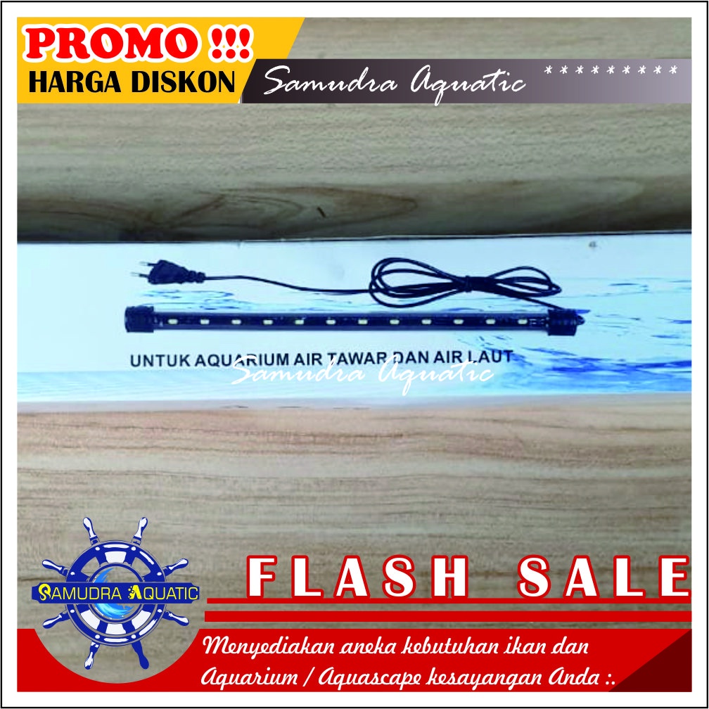 Lampu Aquarium CELUP 80 cm, Lampu Celup Aquarium Aquscape HEMAT ENERGY (GRATIS Bublewrap &amp; Kardus)