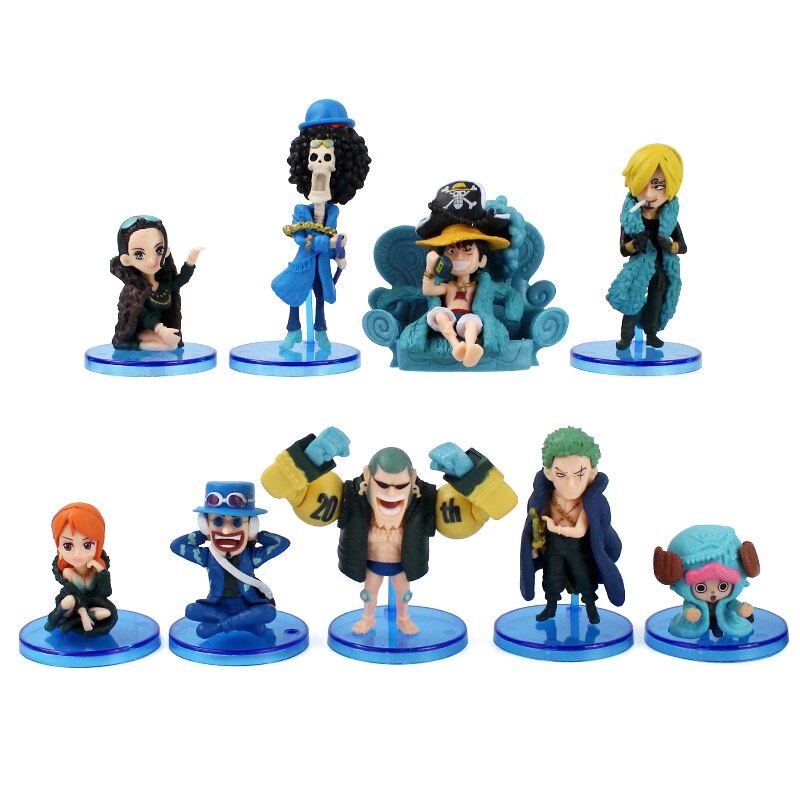 Action Figure One Piece WCF One Piece 20th Anniversary vol. 1 set