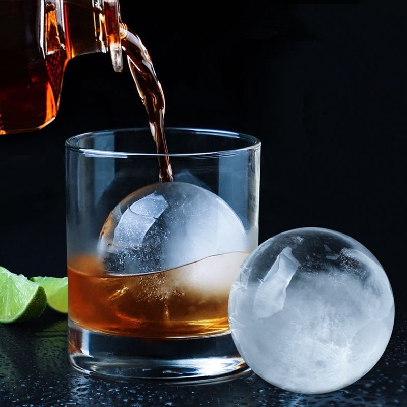 TOKOMUDA Cetakan Es Party Ice Cream Moulds Ice Hockey Ice Cube Maker Bar Whiskey Cocktail Ice Box Molds Sphere Round Ball