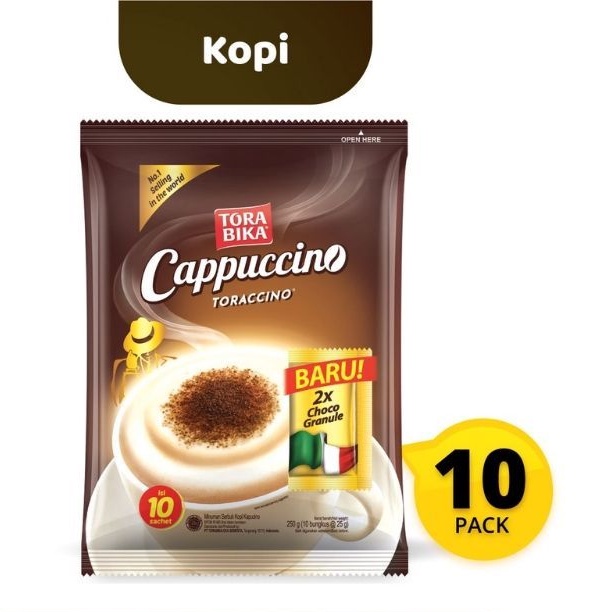 

torabika cappucino isi 10 torabika cappuccino renceng torabika capucino sachet