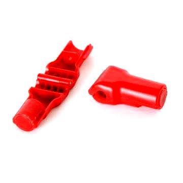 Lock Display Hook - Merah 10pcs