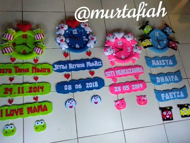 Jam Dinding Karakter