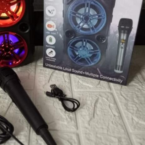 ➧ Speaker bluetooth SQ-2008 / SQ-2009 Free Mic speaker SQ2008 / SQ2009 type besar bass super 2008 / 