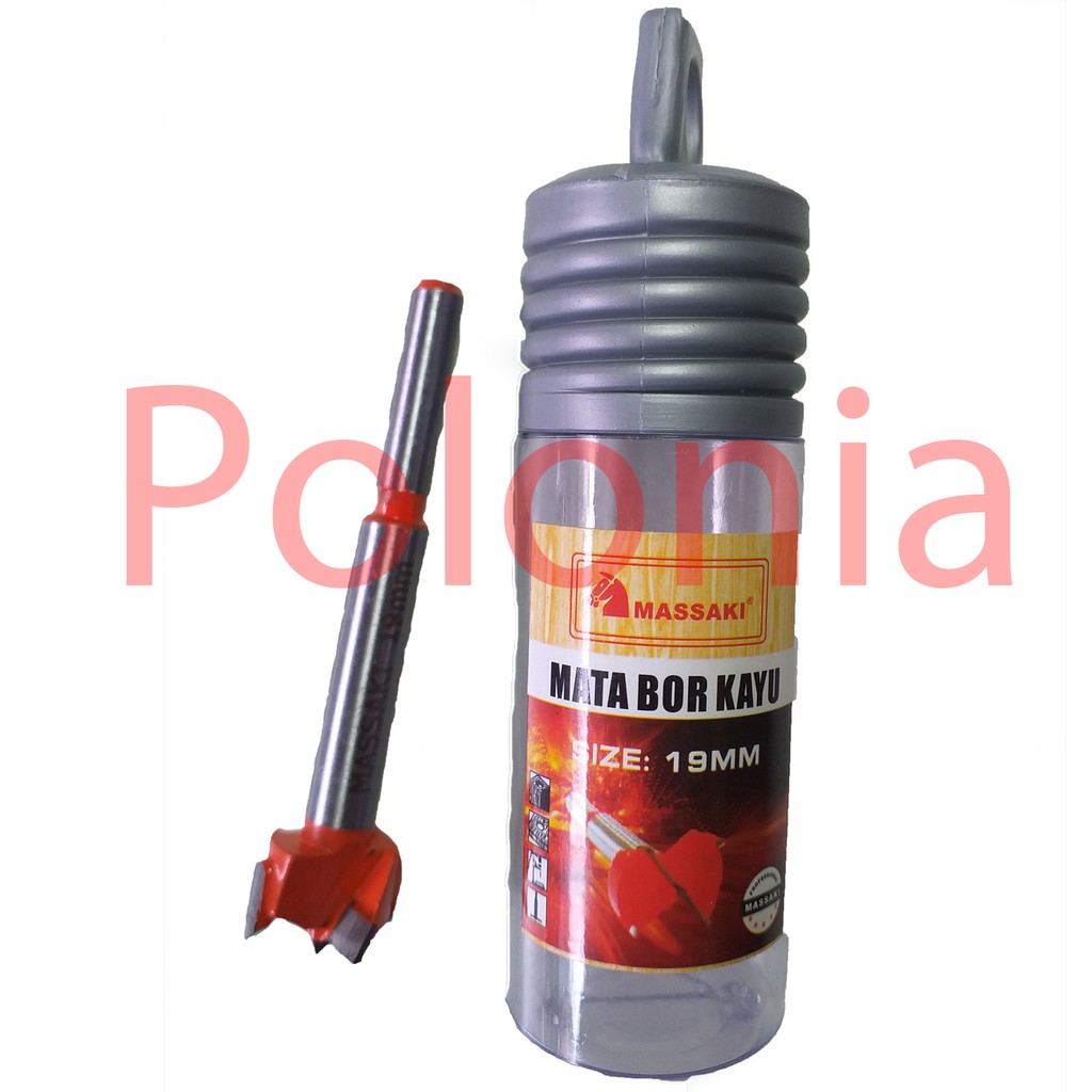 Massaki Mata Bor Kayu 19mm