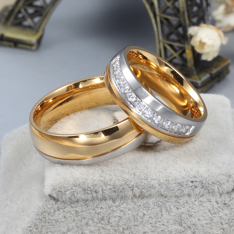 [BEST SELLER] Cincin Couple Titanium / Cincin Couple Ring / Couple Pasangan / Cincin Tunangan C033/C018