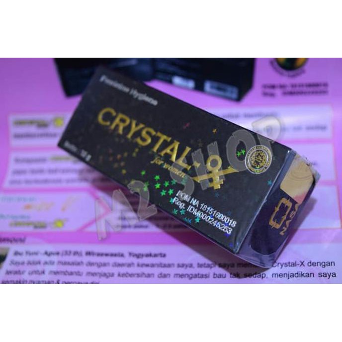 Perawatan Tubuh Crystalx  Crystal X  Crystal-X  Kristal X  Original 100% Ampuh | Kesehatan | Aman |