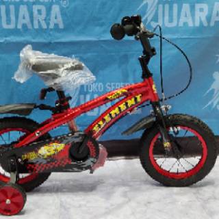  SEPEDA  ANAK  BMX ELEMENT  MOBIL 12  INCH  USIA 2 5 TAHUN 