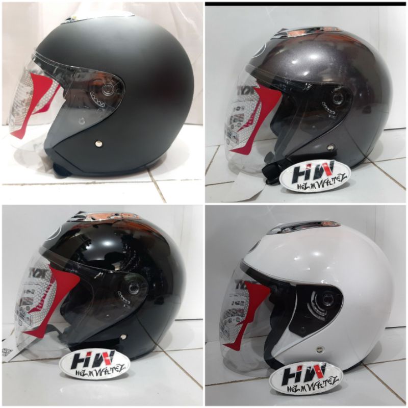 HELM KYT JET SOLID ORIGINAL