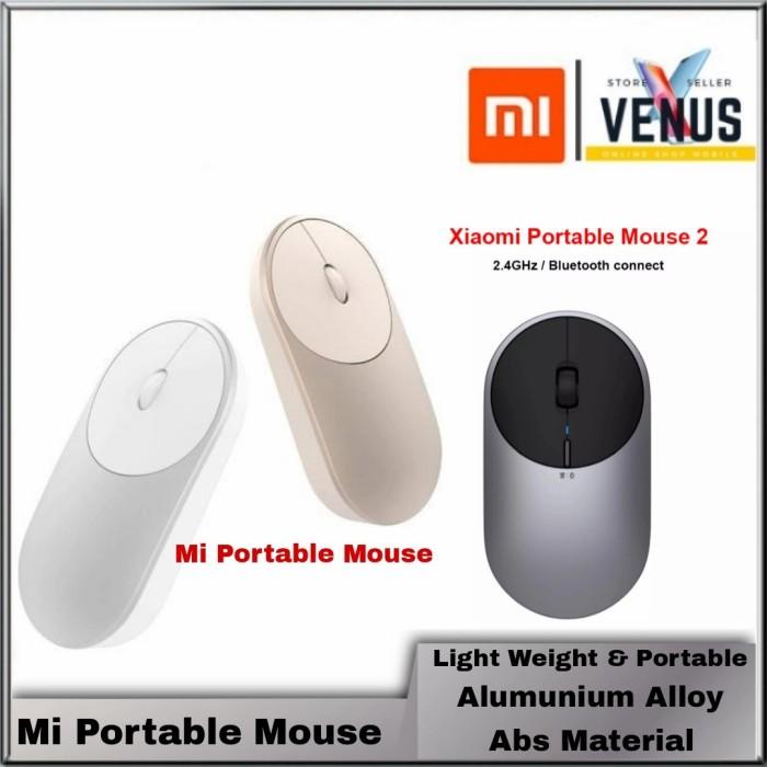 Xiaomi Mi Portable Mouse - 2.4Ghz Wireless mouse Bluetooth 1200dpi Best Seller