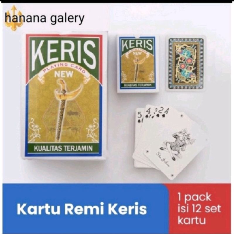 1 box kartu REMI 838 isi 12 pack kecil
