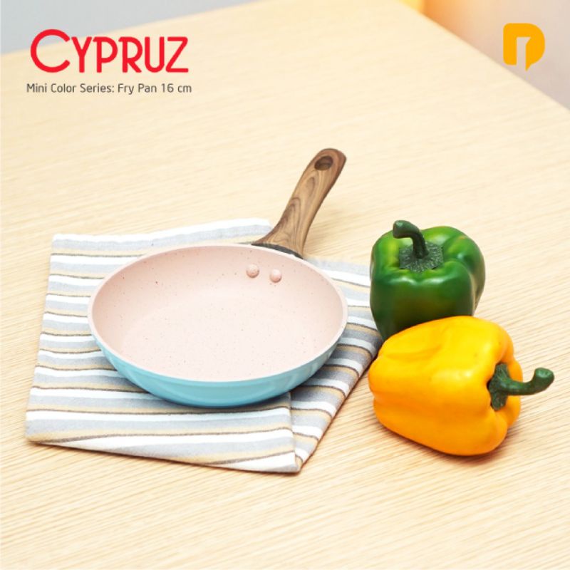 fry pan cypruz mini soft blue