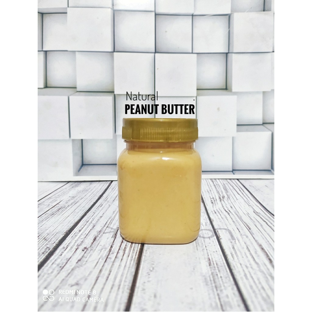 Natural Peanut Butter 150gr - Creamy / Crunchy, Selai Kacang Tanah