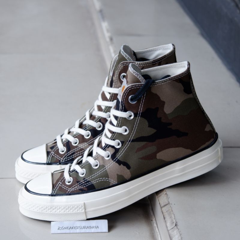 Carhartt x Converse Chuck Taylor 1970s Hi Covert Green CT 70 CT 70s