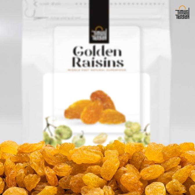 

Golden Raisins Timur Tengah | Kismis Asam Manis Sae