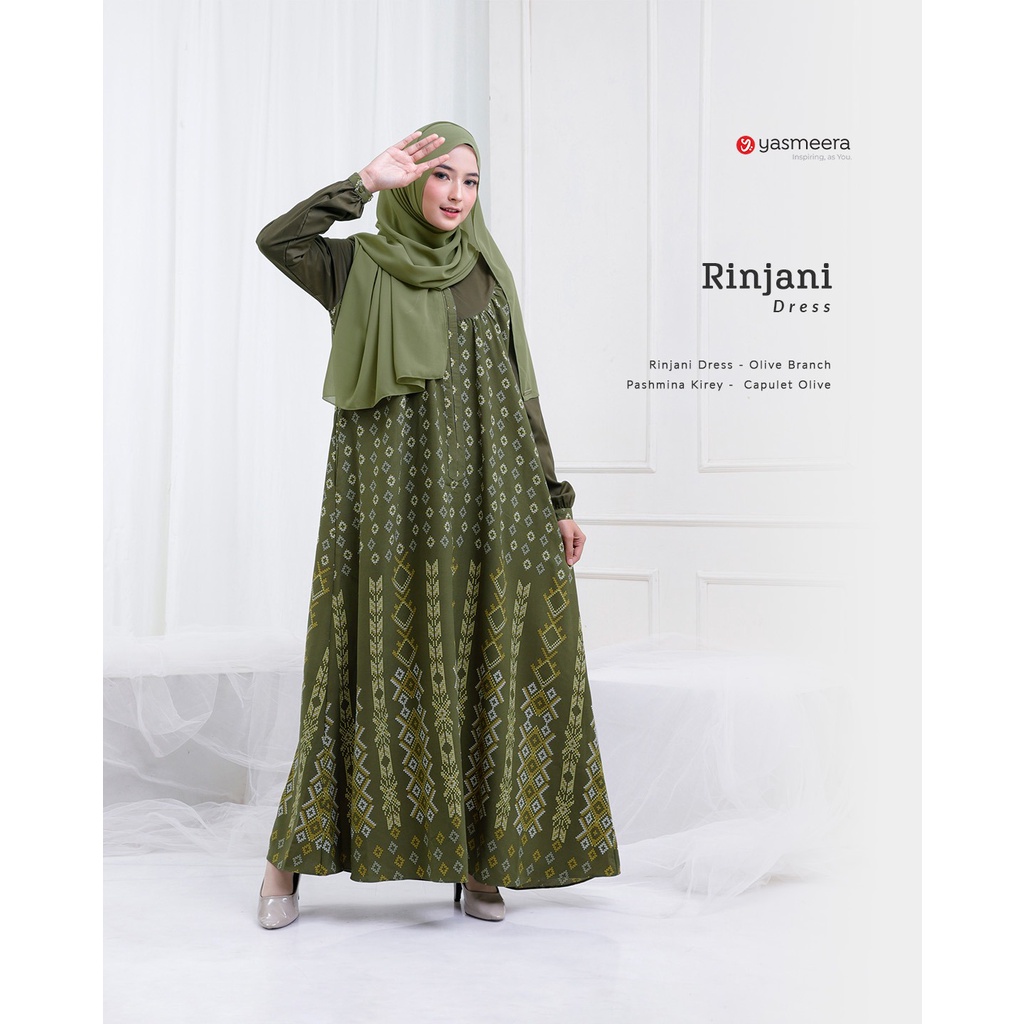 Gamis Yasmeera Rinjani Dress Terbaru Yasmeraa