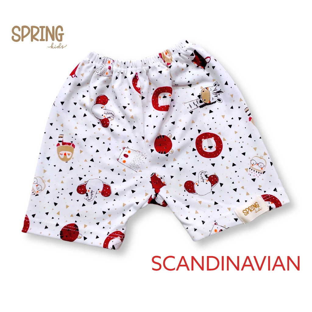 Singlet Bayi Celana Pendek Bayi Set of 3 SPRING KIDS