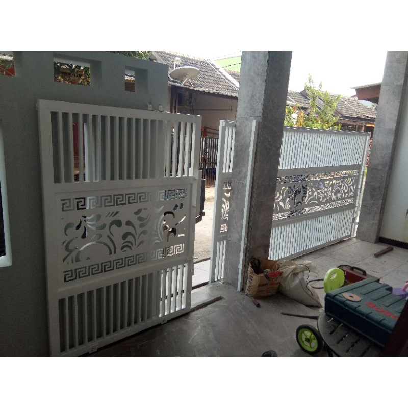 pintu pagar cuting laser