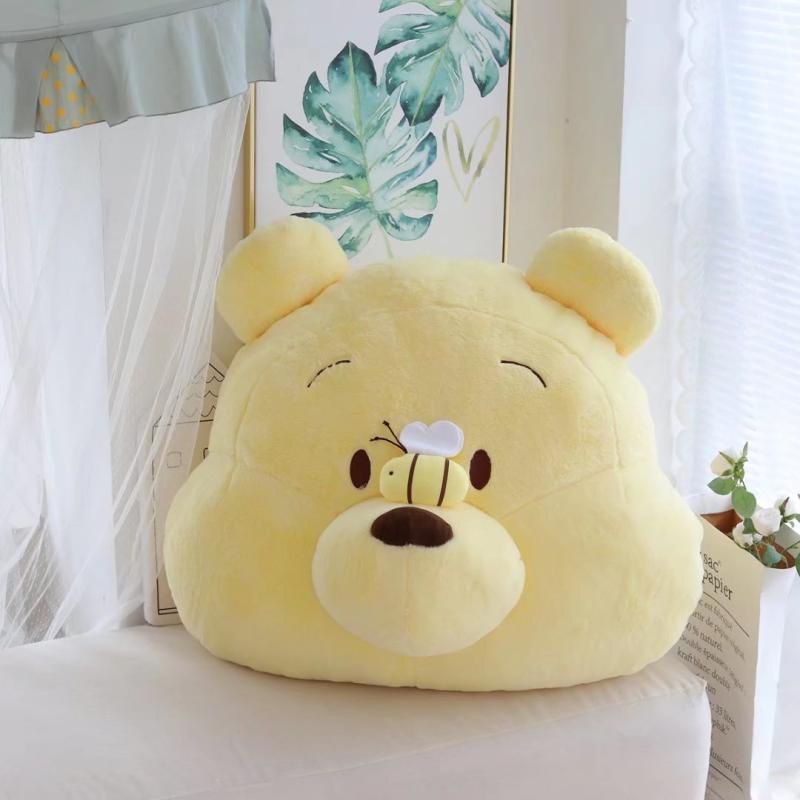 Winnie The Pooh Cute Pooh Big Pillow Bear Poop Plush Doll Bed Cushion Car Headrest Girlfriend Birthday Present