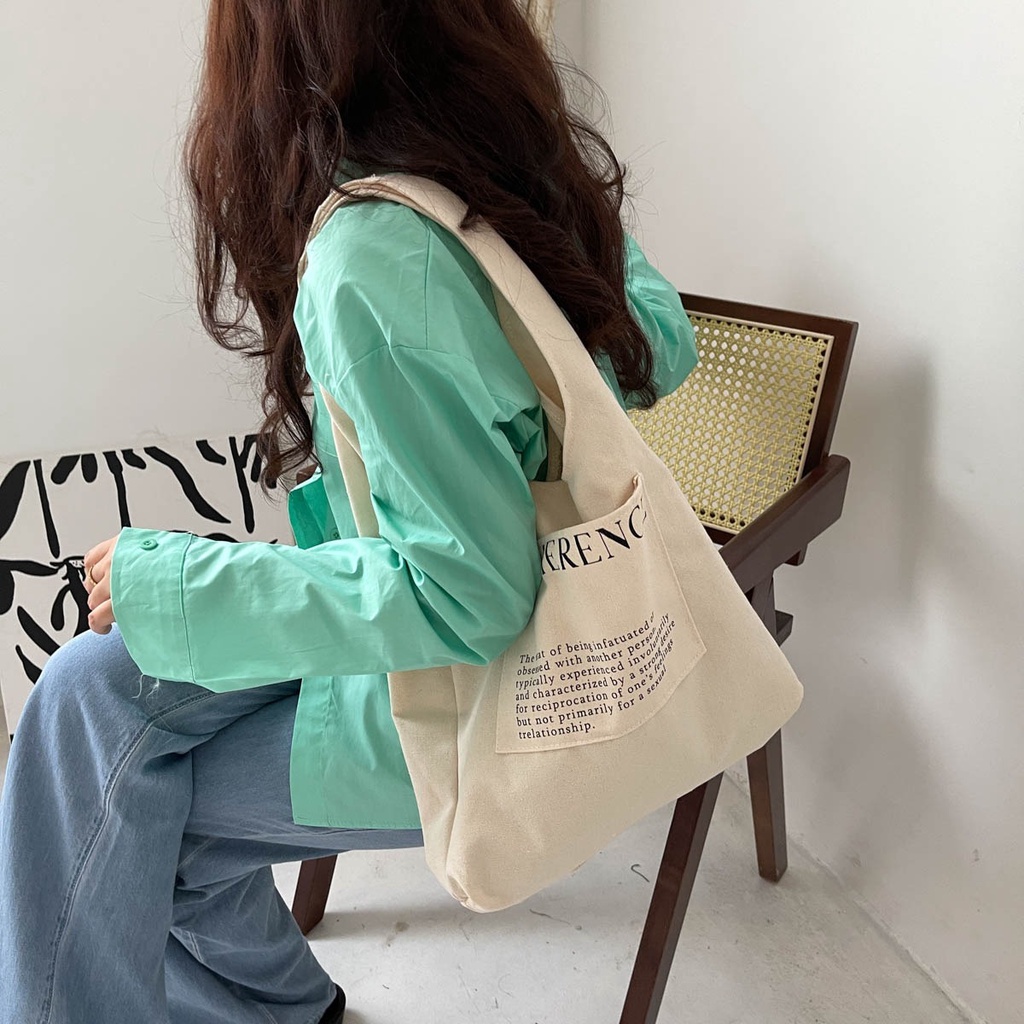 FINOM NJS - Tote Bag Kanvas Big