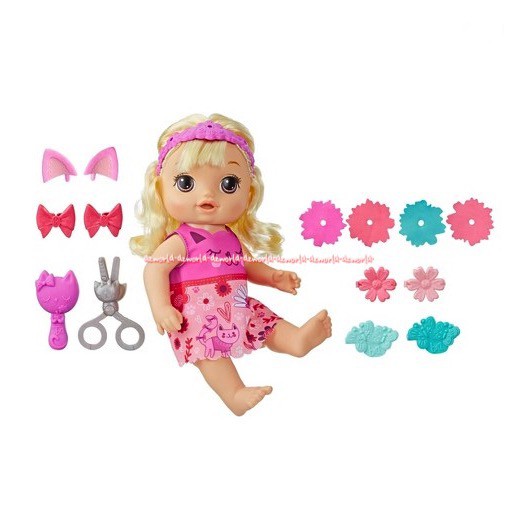 Baby Alive Snip N Style Baby Mainan Boneka BebyAlive Gunting Rambut