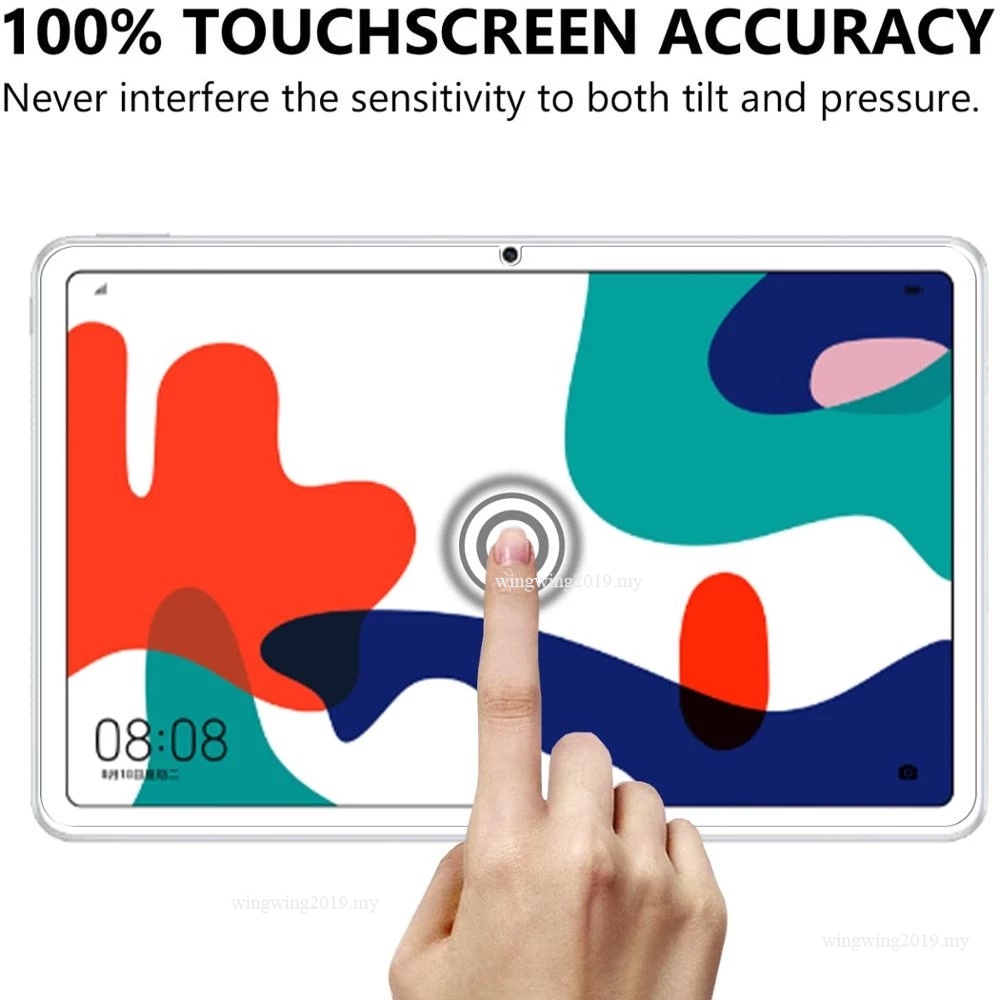 (2 Pak) Pelindung Layar Tempered Glass 9H Anti Gores Untuk Tablet Huawei MatePad 10.4 2020 BAH3-W09 BAH3-AL00