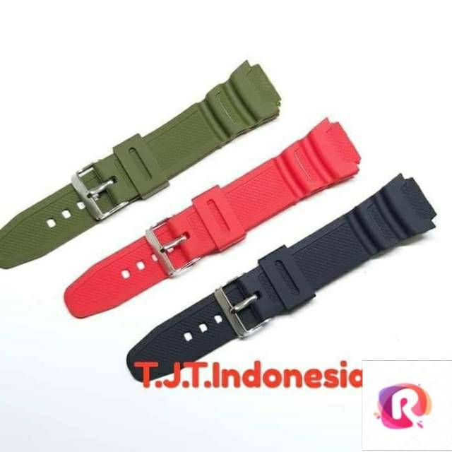 Tali Jam Tangan Casio W218H W-218H W 218 H FREE PEN Tali jam