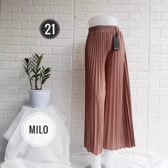 CELANA KULOT PLISKET PREMIUM MAYUNG WANITA DEWASA TRENDI KULOT REMPEL BESAR TERBARU DAN KEKINIAN