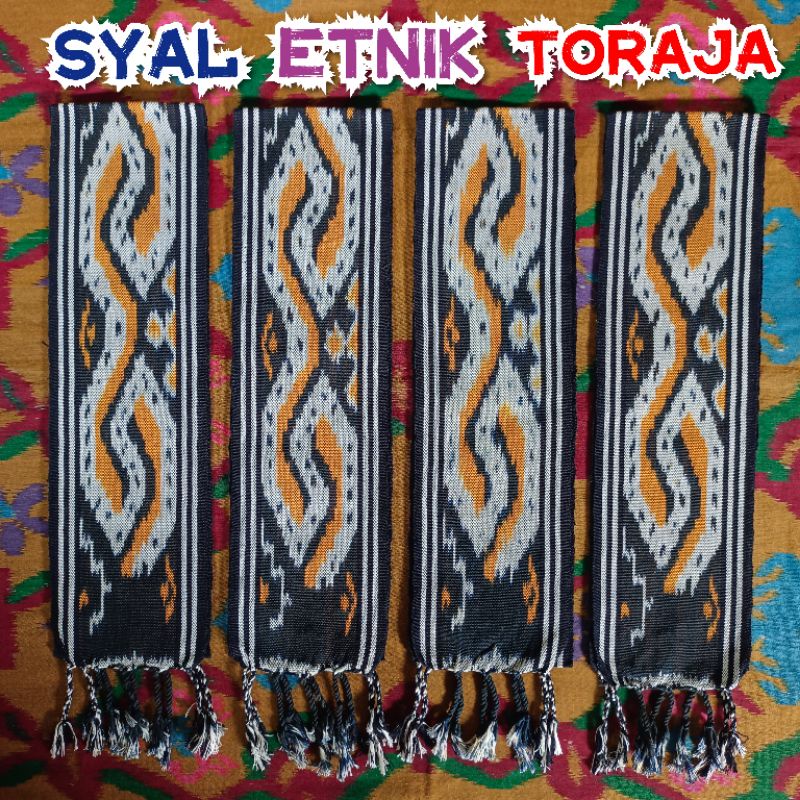 Syal Etnik Toraja, syal etnik tenun