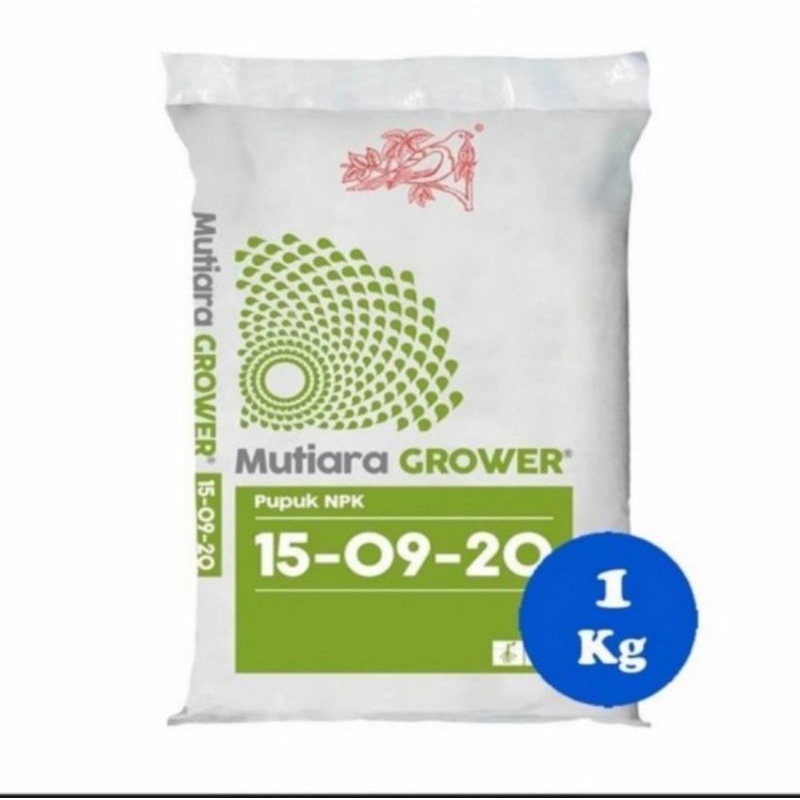 meroke pupuk mutiara npk mutiara grower 15-09-2 1kg