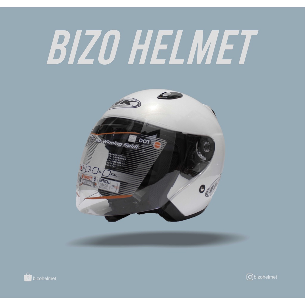 Helm INK original centro-WHITE