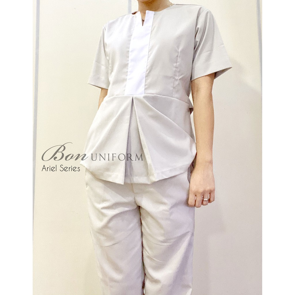 Baju Suster / Seragam Suster Bon Uniform - Ariel Series