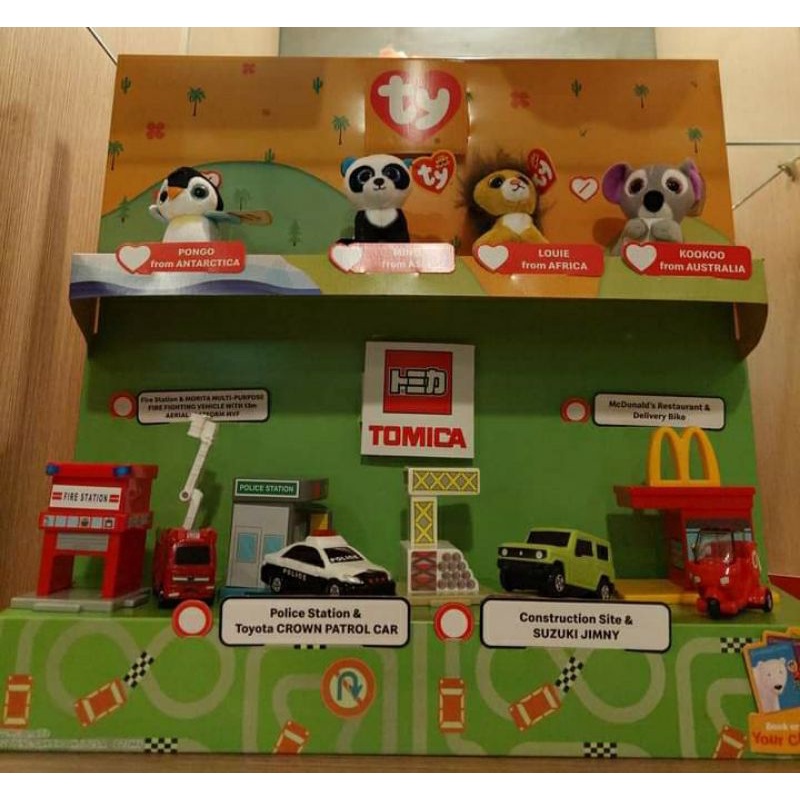 Mainan TOMICA BONEKA TY MINION PIKACHU HOTWHEELS Happy Meals McDonalds Mekdi McDonald