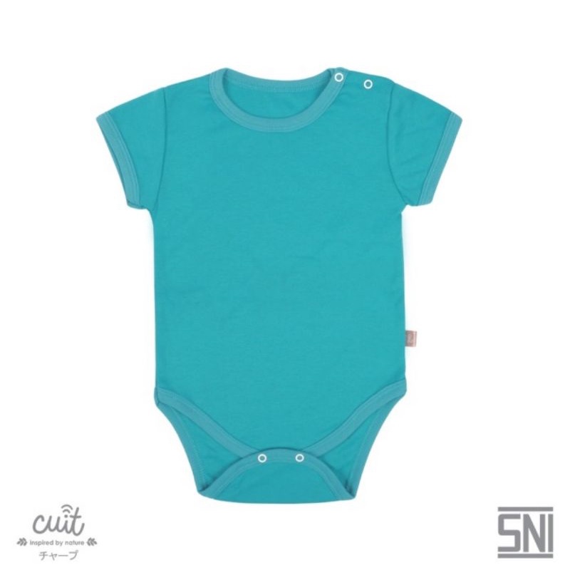 Cuit Bodysuit Bayi Lengan Pendek Kojo Series/Jumper Bayi