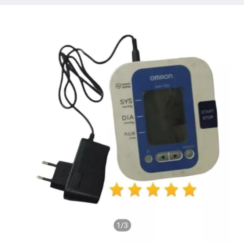 adaptor omron semua tipe tensimeter omron HEM 8712,7120,7130,7111,7156,7200, tipe S 6V