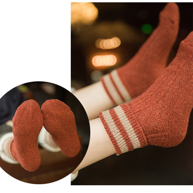 KK-26 kaos kaki winter knit rajut korea autumn tebal japan jepang