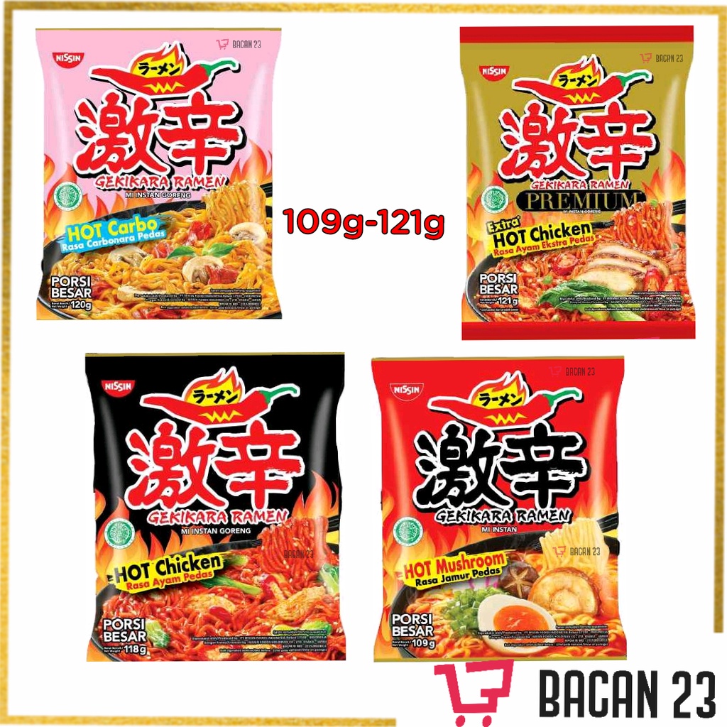 Gekikara Ramen Premium (109g - 121g) / Bacan 23 - Bacan23