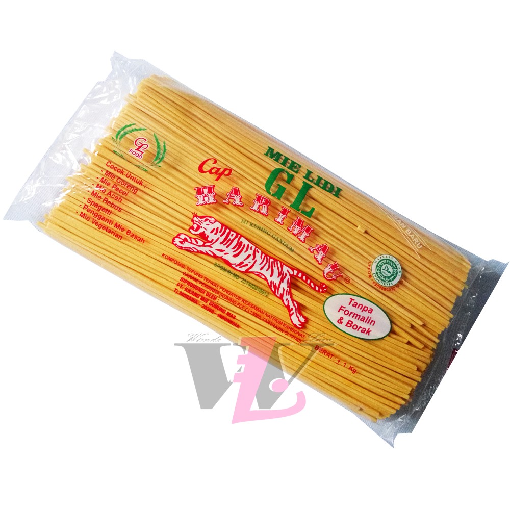 

MIE LIDI MEDAN CAP HARIMAU//SPAGHETTINYA MEDAN KUY!! BERAT 1 kg-WiendaLove