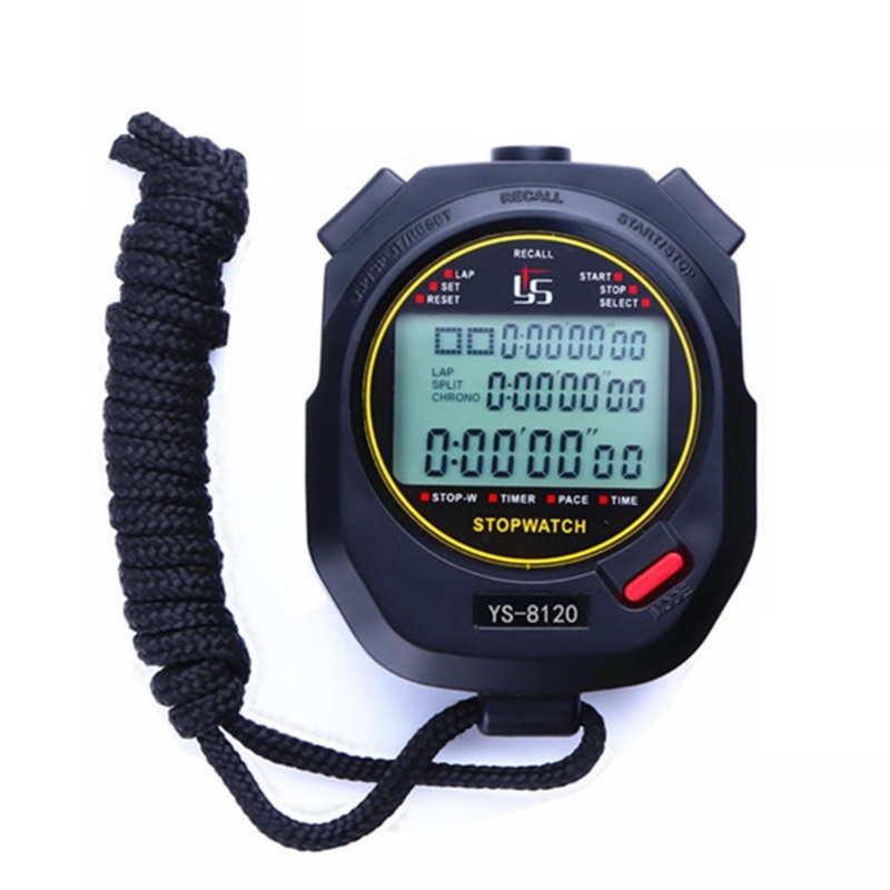 Zzz Stopwatch Timer Dengan Lanyard Untuk Pria / Wanita