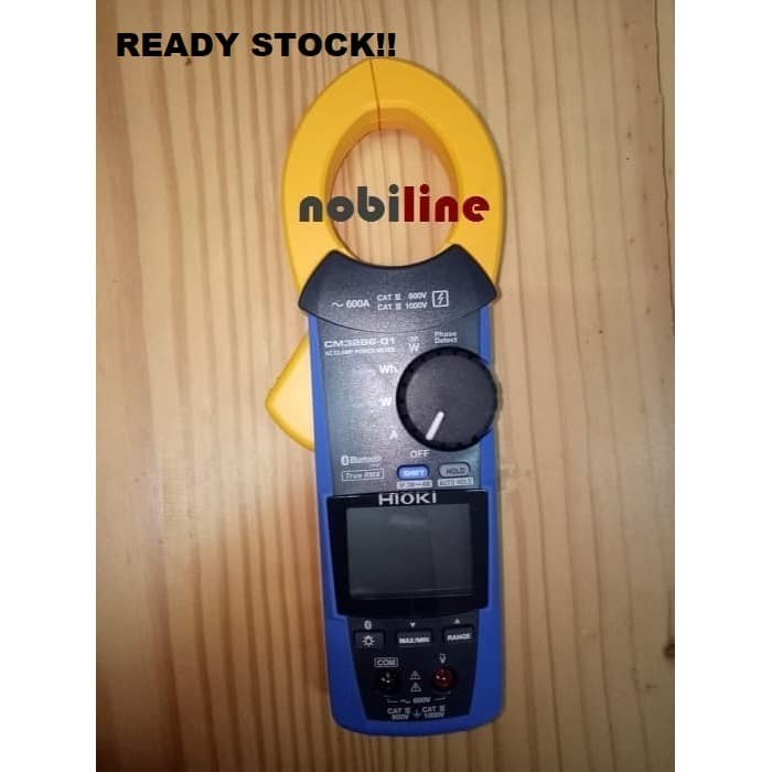 {elekstore} Hioki CM3286-01 AC Clamp Power Meter with Bluetooth  Tang Ampere Diskon