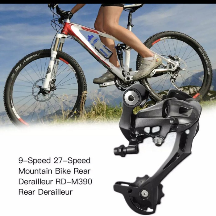 RD Shimano M 390 ACERA 9 speed Rear mech Derailleur