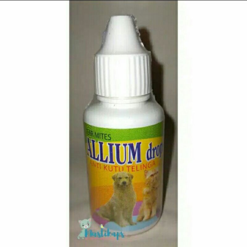 Allium drops Earmites Obat Kutu Telinga Kucing