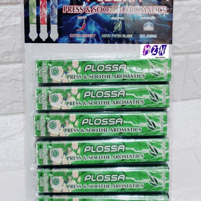 SALE PLOSSA minyak angin aromatherapy(Isi 6pcs)