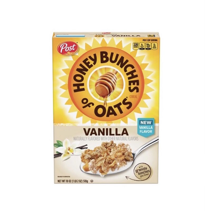 

Post Honey Bunches of Oats Vanilla and Almond 510gr / Sereal import